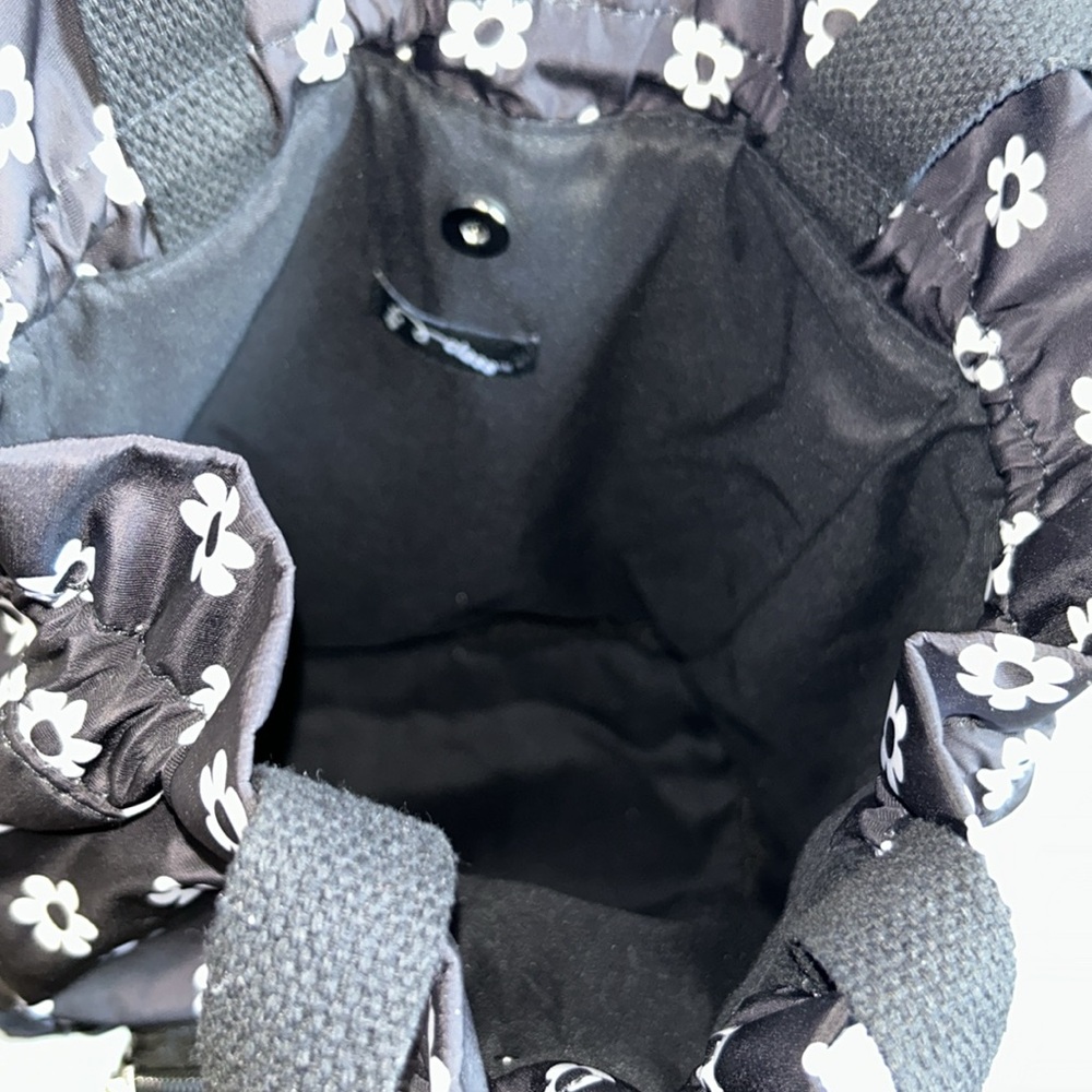 Art Class Retro Floral Drawstring Backpack Daisy Pattern - Picture 6 of 9